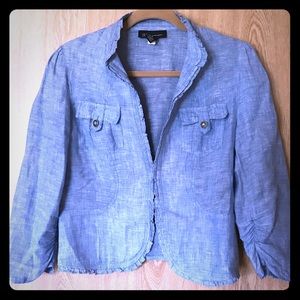 Linen INC cropped blazer